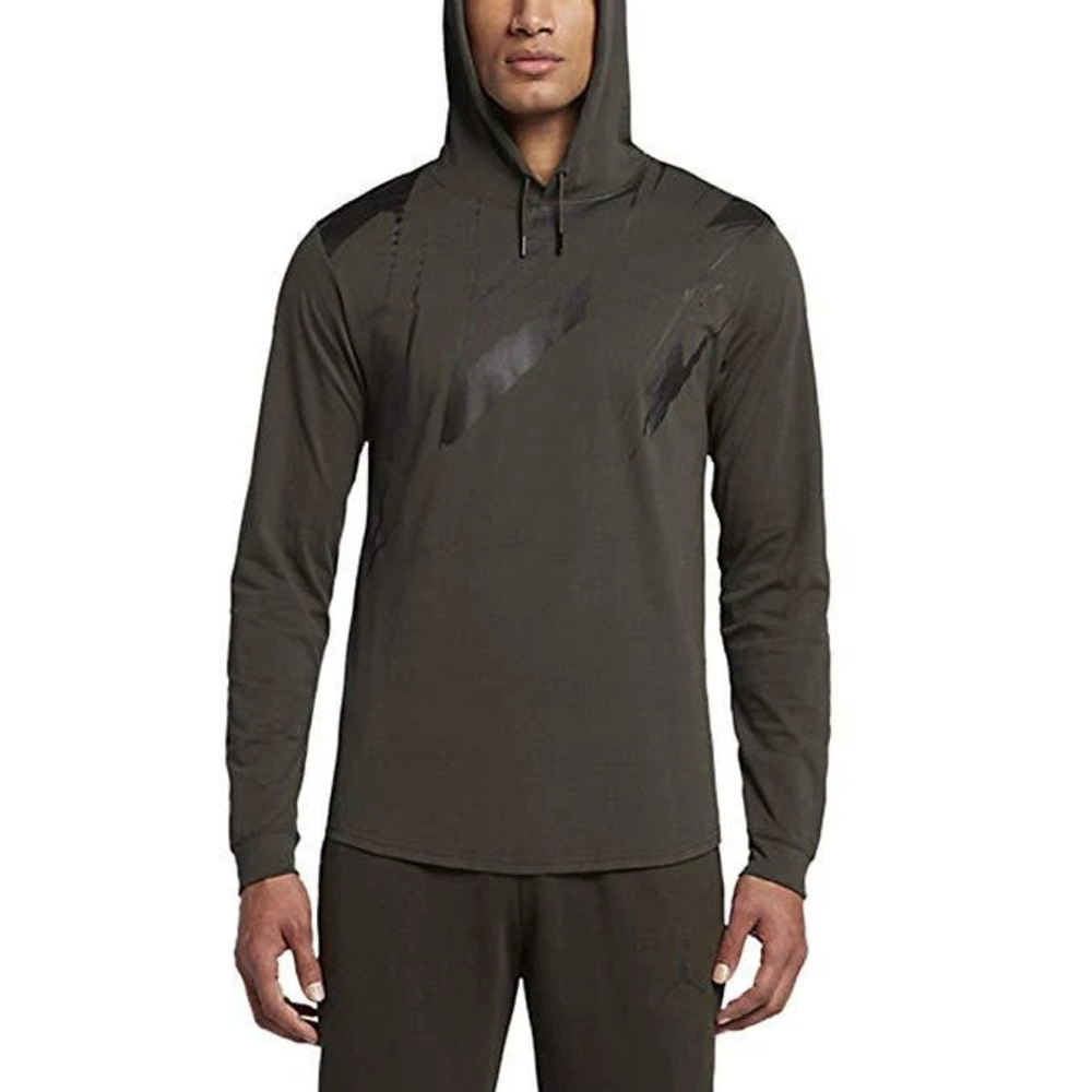 Jorden Mens Aj 8 Hooded Long Sleeve Hoodie S
